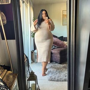 Eloquii off shoulder sweater dress! Worn once!